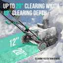 Snow Blowerб 20-Inchw/E1Battery