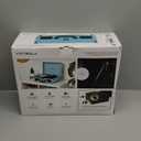 Victrola Journey II (2025 Model)  Bluetooth Suitcase Record Player  Built-in Stereo Speakers with Enhanced Bass, 3-Speed Turntable, Bluetooth Input and Output, RCA & Headphone Outputs (Turquoise)