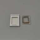 adepoy Compatible for Apple Watch Case 42mm Series 3/2/1 Bling Rhinestone Apple Watch Protective Case Bumper Frame Case Cover for iWatch Series 42mm Gold