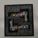 9005 9006 Led Bulb, HB3/HB4 32000LM Super Bright Fog Lights, 6500K Cool White Led Fog Light Bulb, IP67 Waterproof, 99% CANBUS Ready, Pack of 2