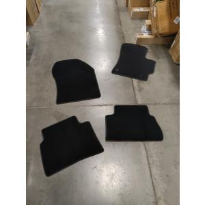 Black Floor Mats, Front and Rear
