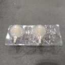 AIELIT Frosted E12 LED Light Bulbs 25-Watt Equivalent, Warm White 2700K, 2W G15/G50 Globe LED Bulb for Beside Lamp Ceiling Fan Pendant Lights Chandelier Fixture, 200 lm, 4 Pack