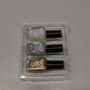 GELLEN Chameleon Nail Polish, 3 Colors Glitter Quick Dry Nail Polish, Holographic Dark/Light Purple Orange Nail Lacquer Mini Set for Finger Toe, Nail Art DIY Manicure Gift, Non Gel (Z23-Neon Mist)