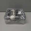 Chuangdi 24 Pcs Christmas Ball Ornaments for Tree Black and White Tree Decorations Modern Striped Swirl Polka Dots Hanging Ball 2.36'' Plastic Balls for Holiday Hanging Decor (Mixed Print)