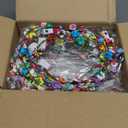 54 PCS LED Flower Crowns Headbands, Light Up Flower Crowns For Women, Glow in the Dark Headband for Wedding Reception Mardi Gras Cosplay Princess Party Favors Birthday Christmas Halloween