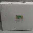 Hioasis 175pcs Clear Green Plastic Plates - Elegant Disposable Dinnerware Set Suitable for 25 Guests Include 10.25" Dinner & 7.5" Dessert Plates, Cutlery, Napkins, Cups for Party & St. Patrick's Day