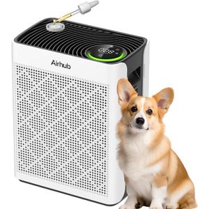 Air Purifiers for Home Large Room, AHAM Verified, HEPA Filter with Activated Carbon & Washable Pre-Filter, Quiet 20dB Sleep Mode, PM2.5 Air Quality Sensor, for Dust, Odor, Allergens & Pets