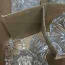 Gold Glass Candlestick Set of 6 Clear Crystal Glass Candle Holders Taper Holder Decor for Wedding Birthday Party Candle holders