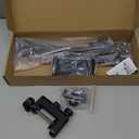 LISEN Tablet Stand iPad Stand for Desk Mount [Ultra Sturdy 2 Clamps] iPad Holder for Tablet Holder Mount Desk Accessories for Men fits iPhone Kindle 4-13" Device Valenties Day Gifts for Women (Black)