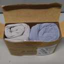 2-Pack Organic Changing Pad Covers for Girl, Boy, Neutral - 100% Cotton Changing Table Pad Cover, Soft Baby Nursery Diaper Changing Pad Sheets, Contour Changing Pads Liners, Change Pad Cover (Steel)