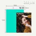 Teal Poly Mailers 10x13 Inch 200 Pcs, Strong Adhesive Shipping Bags for Clothing, Self-Sealing and Waterproof Mailing Envelopes, Privacy Protected Mailer Bags for Small Business