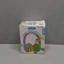 MIDOLA Kids Headphones Bluetooth 5.4 Wireless 68H Play Time Volume Limit 85/94dB Over Ear Foldable Headset, TypeC Fast Charging, Wired Aux Mic for Toddler Child Pad Tablet Cyan