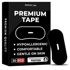 PATCH4U Premium Tape (30 Pack)  Pain Free Removal, Hypoallergenic, Latex Free & Gentle On Skin  Skin Friendly Adhesive Cotton Tape, Set of 2