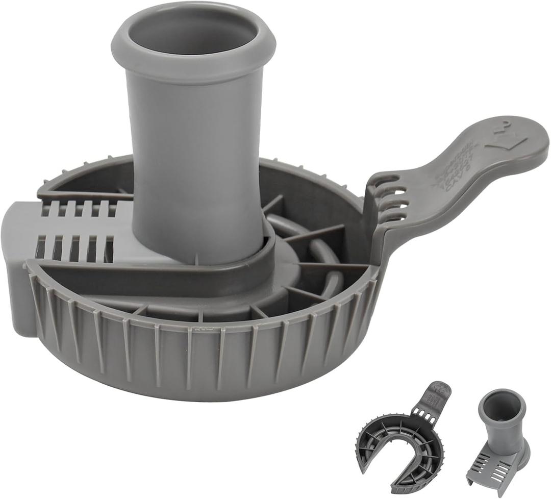 5304518968 Dishwasher Lower Spray Arm Support and 5304506518 Dishwasher Sewer Filter/Trap Drain Filter Replacement for Frigidaire Dishwashers Spray Arm Assembly Replaces 154252101,154292901,154294101