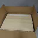 Sofa Armrest Tray Table for Couch - 360 Swivel Height Adjustable End Table for Small Spaces, Snack Side Table for Bed or Chair with Phone & Tablet Slot (Oak, Standard) (Fair)