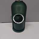 GAXmi Makeup Brush Holder with Lid Cosmetic Tools Organizer 360 Rotating Waterproof Dustproof Beauty Brushes Storage for Vanity, All Green | with Lid, 360 Rotating, Waterproof, Dustproof, for Vanity