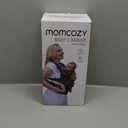 Momcozy Baby Carrier - Ergonomic, Cozy and Lightweight Carrier for 3-24 Months, Effortless to Put On, Ideal for Hands-Free Parenting, Enhanced Lumbar Support, Purehug for Infant to Toddler, Black