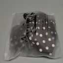 Women Halter String Bikini Set Sexy Thong Cheeky Two Piece Swimsuits Solid Color Bathing Swimwear (Small, Coffee Polka Dots)