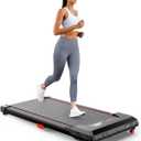 Treadmill for Kids with Handle Bar, XBD Incline Walking Pad Workout Equipment with LED Display, Toddler Treadmills for Home Boys Girls Ages 4+ 150Lbs Capacity (Black)