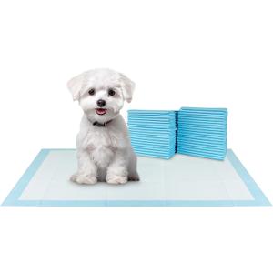 BV Small Puppy Pads 100 Count 17"x24" - Leak-Proof & Absorbent Pee Pads For Dogs with 6-Layer Design, Rapid Dry Sheet & Built-In Attractant - Dog Pad with Odor Control, Perfect for Puppies&Senior Dogs