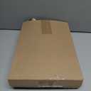 Shihanee 2 Pcs 24" Christmas Teardrop Swag Rustic Door Swag Teardrop Wreath Artificial Norfolk Pine Hanging Garland Greenery with Bell Velvet Bow for Outdoor Mantle Fireplace (Khaki,23.6 Inch)