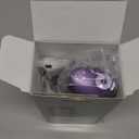 AquaSonic Water Flosser - Cordless Rechargeable Water Flossers for Teeth Cleaning - Waterproof Aqua Flosser, Portable Oral Irrigator for Dental Cleaning with 5 Jet Tips  Braces Home Travel (Satin Purple)