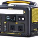 VTOMAN Jump 600X Portable Power Station 600W, 299Wh Solar Generator LiFePO4 Battery Power Station with Jump Start for Car, 1200W AC Outlet, PD 60W USB-C, 3x Regulated 12V/10A DC for Camping, RV Travel