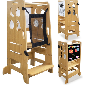 Kids Kitchen Step Stool NI-HK-KSS-WD