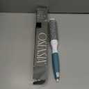 Round Brush for Blow Drying - Extra Small Ceramic Thermal Ionic Roller Brush for Sleek, Salon Blowout - Lightweight Round Hair Brush for Precise Styling and Manageable Hair (Bristle 1.7in, Barrel 1in)