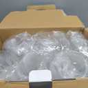 Turbo Bee 200 Sets 16 OZ Clear Plastic Cups with Lids and Straws, Disposable To Go Iced coffee cups with lids for Cold Drinks, Smoothie, and Slushie