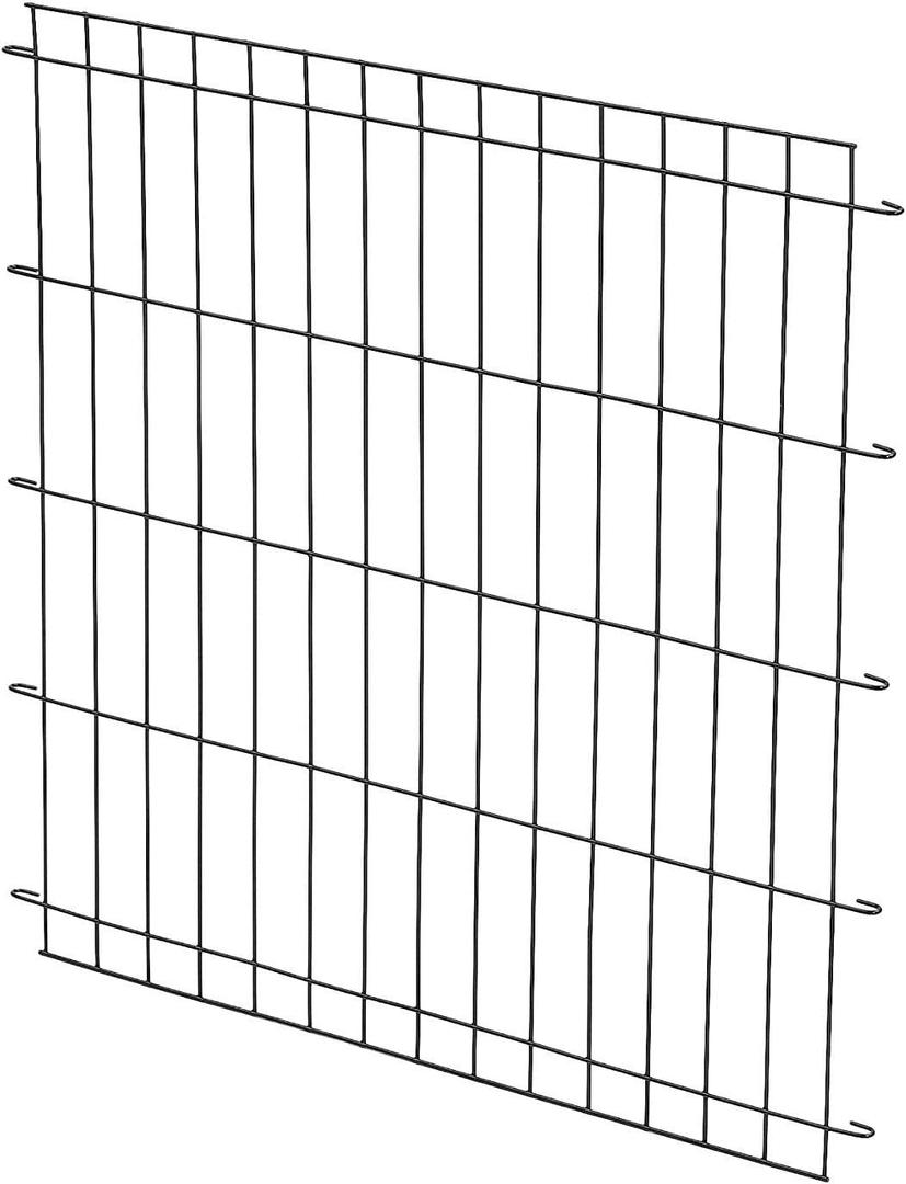 MidWest Homes for Pets Dog Crate Divider Panel for 30-inch Pet Cages, Adjusts Living Space, Fits MidWest Crate Models 1630, 1630DD, 1930 and 730UP, Black E-Coated, 04DP