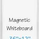 Lincia 36 x 12 Inch Over the Door Whiteboard Dry Erase Board for Door