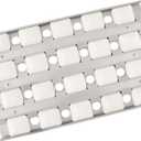 S23218-32Y Briquette Tray for Delta Heat 32 Inch Grill Replacement Parts for Delta Heat DHBQ32 DHBQ32G DHBQ32R/S DHBQ32R DHBQ32RS Ceramic Briquettes Tray with 20 Ceramic Briquettes