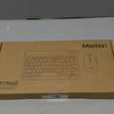 Bluetooth Keyboard and Mouse for iPad, Wireless Portable Keyboard and Mouse Rechargeable, for iPad 10th Gen/A16 11th/Mini/Pro/Air 11inches, iPhone(Not Included Case) (Black)