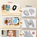 JoyCat Wooden Thick Alphabet Magnets for Toddlers Fridge Large Size Cute Animal Colorful ABC Magnetic Letters 26 Uppercase Letters 0-9 Numbers Toy Set for Kids Toddlers Preschool Learning Spelling