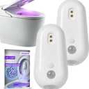 Toilet Light Self Cleaning UV Sanitizer and Nightlight Inside Motion Activated Bowl Face Dispenser Bathroom Finds Sensor Rechargeable Accessories Home UV-C Smart Room Haves Touchless