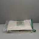 Storage Box with plastic Cover 17.5" * 17.5" (cream white )