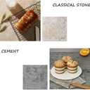 5PCS Photo Backdrop Boards with Carry Bag,16x16Inch Marble Cement Wooden Photography Background Flat Lay Props for Food, Product, Jewelry, EOAJAFOU