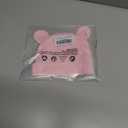 Duoyeree Baby Hat Newborn Hat Adorable Cotton Bear Ear Beanie Cap for Infant Girl Boy 0-6 Months Pink