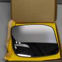 Compatible with Ford E150 E250 E350 Driver Side Mirror, 2010 2011 2012 2013 2014 - Left Side Mirrors Glass Replacement for E-150 E-250 E-350, NON-Heated