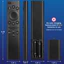 Universal for Samsung-TV-Remote-Control Replacement,Compatible with All Samsung Smart Frame Curved QLED TVs
