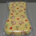 Soft Toddler Pillow for Sleeping (14.5'' x 8.4'') with Removable Cover  Ideal for Travel & Nursery, Cuddly Bear Design  Perfect for Ages 1-2 Years