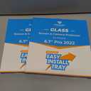 2 x Power Theory Designed for iPhone 14 Pro Max Screen Protector and Camera Lens Protectors with Easy Install Kit [Premium Tempered Glass], [9H Hardness] 2+2 Pack