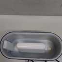 Flame Diffuser for Essential Oils, 200ml Ultrasonic Aroma Diffusers with Cool Mist, Aromatherapy Diffuser with Auto-Off Protection, Small Humidifier for Home,Office,Bedroom,Gift, Unscented (Black)