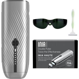 Laser Hair Removal for Women and Men, IPL Hair Removal Device with Sapphire Ice-Cooling, Double Effectiveness & 5 Flashes per Second for Long-Lasting and Nearly Painless Results (Black)