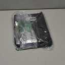 CADONO File Organizer Box with Lid, Large Hanging File Folder Organizer with Plastic Slide, Collapsible Portable Filing Storage Boxes for Office/Decor/Home (Black, 14.9 x 12.59 x 10.8 inch)