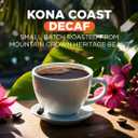 Maud's Decaf Kona Coffee Pods,100 ct, Decaffeinated Medium Roast Coffee in Recyclable Single Serve Pods  100% Arabica Coffee, Compatible with Keurig K Cups Maker
