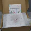 New Parents Gift Set Est 2026 Pregnancy Announcement Gifts for Couples-First Time New Mom Basket for Baby Shower Gender Reveal-Mom & Dad Mugs, Decision Coin, Baby Ultrasound Frame, Onesie, Bib, Socks