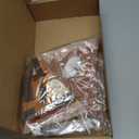 Thankful Banner Set 3D Felt Thanksgiving Garland with LED String Lights, Hanging Fall Decor for Home, Party, Mantel, Front Door, Window, Wall(Pumpkin Pie)