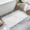 HBlife 23.5" X 15" Quick Drying Stone Bath Mat for Bathroom, Diatomaceous Earth Stone Drying Mat for Kitchen Counter